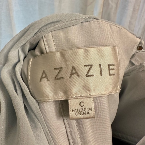 Brand New Women’s Azazie Light Blue Ball Gown Dress - Picture 4 of 4